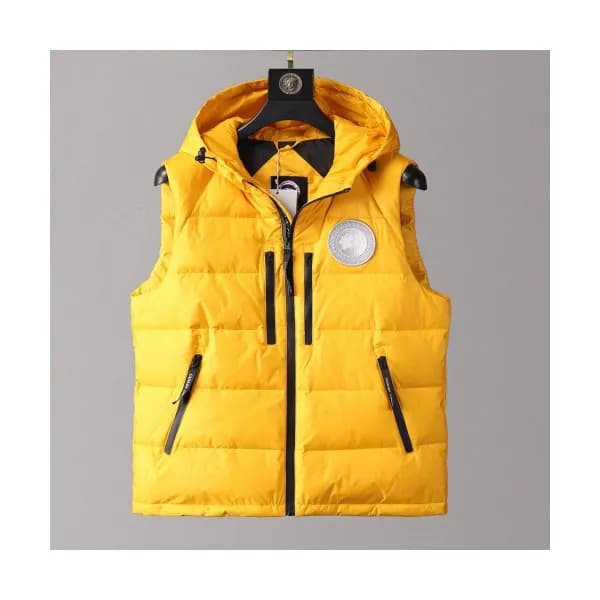 Canada Goose 2020 Mens Logo Duck Down Padding Vest… - 1