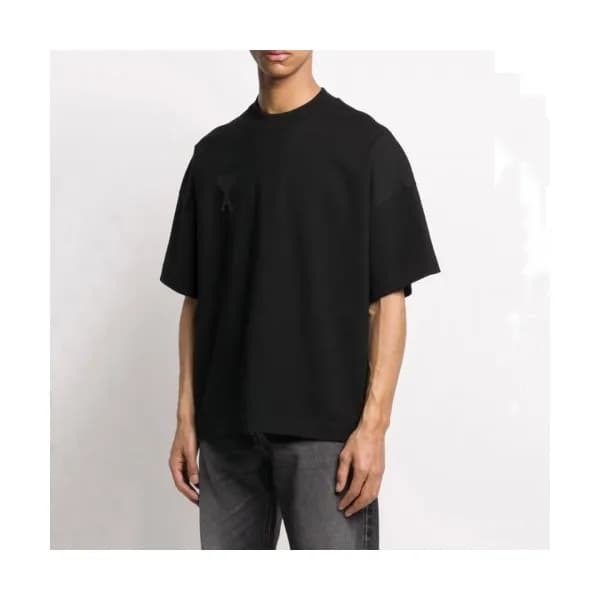 Ami 2020 Mm/Wm Casual Cotton Short Sleeved Tshirt … - 1