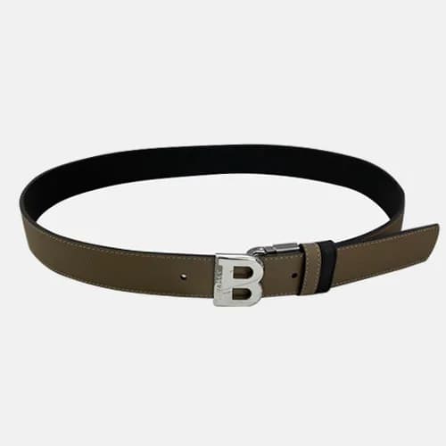Bally 2021 Men's Leather Belt - 발리 2021 남성용 레더… - 1