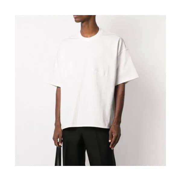 Jil Sander 2021 Mens Basic Crew-neck Cotton Short … - 1
