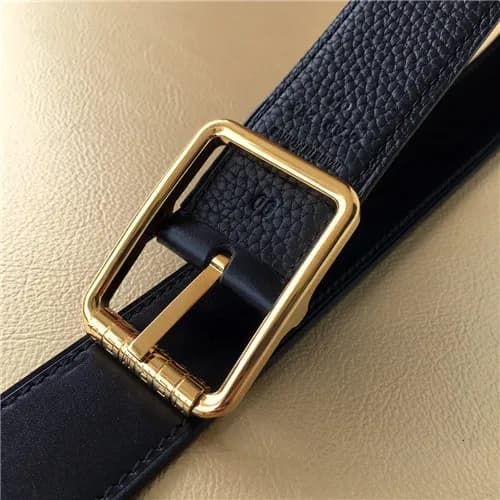 [매장판}Hermes 2021 Men's Leather Belt,3.2cm - 에르… - 1