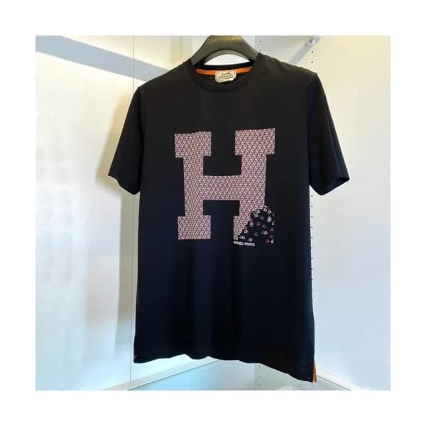 [에르메스]Hermes 2021 Mens Crew-neck Short Sleeved Tsh… - 1