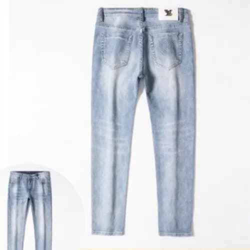 Louis vuitton 2021 Mens Monogram Casual Pants Blue… - 1