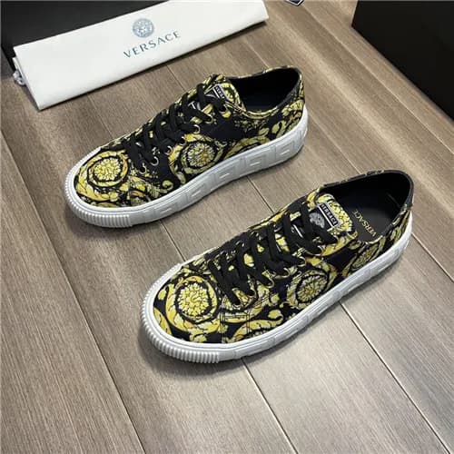 Versace 2021 Men's Canvas Sneakers,VERS0569 - … - 1