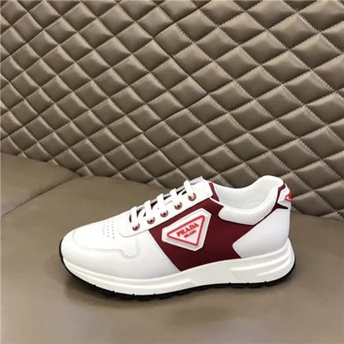 Prada 2021 Men's Leather Sneakers,PRAS0783 - 프… - 1