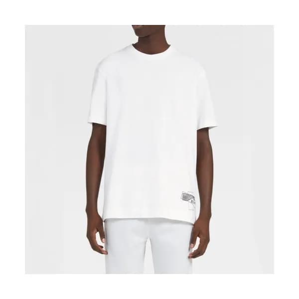 Ermenegildo Zegna Mens Business Short Sleeved Pol… - 1