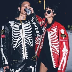 Supreme Mens Camo Leather Jackets Red - 슈프림 2021 …