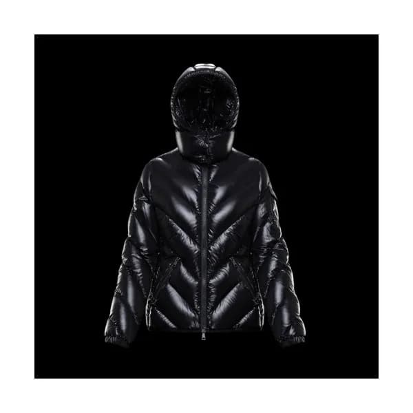 Moncler Womens Patch Logo Modern Duck Down Short… - 1
