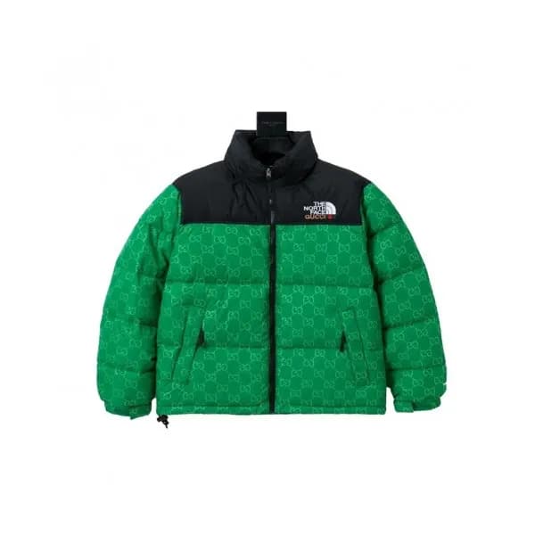 Gucci Mm/Wm Logo Casual Duck Down Padding Green -… - 1