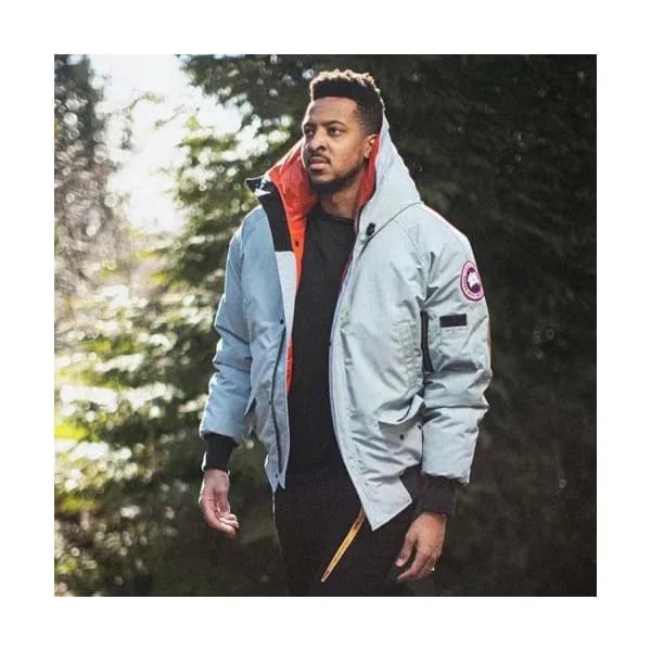 Canada goose Unisex Patch Logo Casual Goose Down … - 1