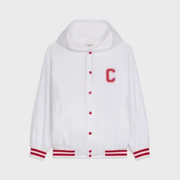 셀린느 남/녀 캐쥬얼 화이트 자켓 - Unisex White Jackets - cel045… - 1