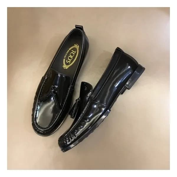 토즈 남성 블랙 테슬 로퍼 - Mens Black Loafer - toz0282x - 1