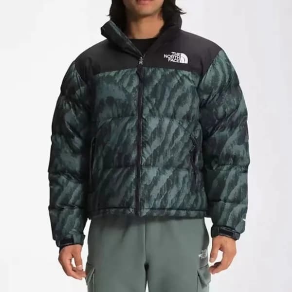 노스페이스 남성 그린 패딩 - The North Face Mens Green Padding… - 1