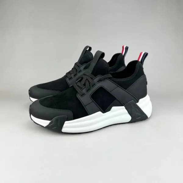 몽클레어 남성 블랙 스니커즈 - Moncler Mens Black Sneakers - mo… - 1