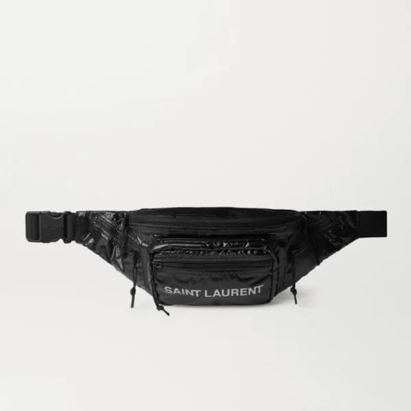 입생로랑 남성 블랙 힙색 - Saint Laurent Mens Black Hip-sack … - 1
