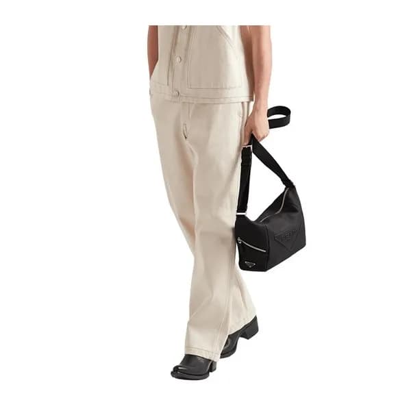 프라다 남성 캐쥬얼 아이보리 청바지 - Prada Mens Ivory Jeans - pr4… - 1