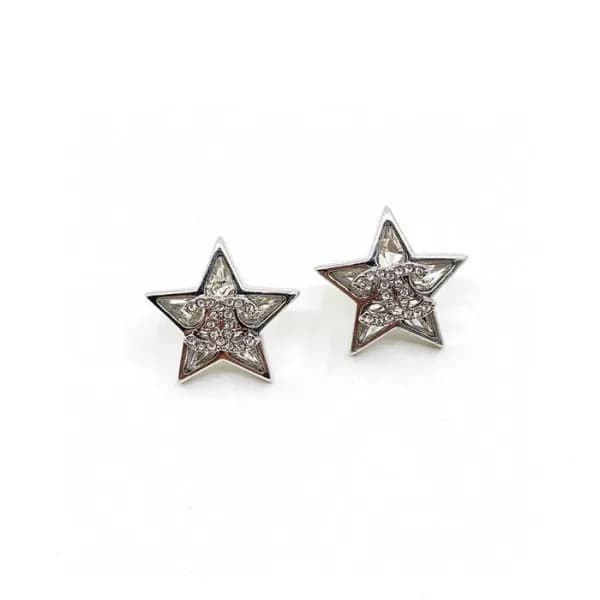샤넬 여성 화이트 골드 이어링 - Chanel Womens White Gold Earri… - 1