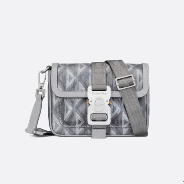 디올 남성 그레이 다이아 메신저백 - Dior Mens Gray Cross Bag - di… - 1