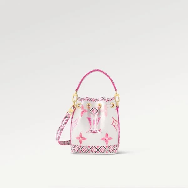 루이비통 여성 핑크 나노 노에 - Louis vuitton Womens Nano Noe -… - 1