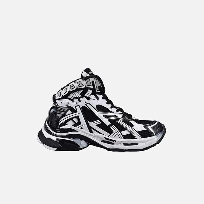 발렌시아가 남/녀 러너 7 화이트 블랙 하이 스니커즈 【매장-160만원대】 - Balenc… - 1