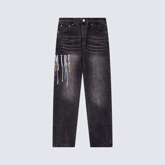 아미리 남성 블랙 청바지 - Amiri Mens Black Jeans - amr135x - 1