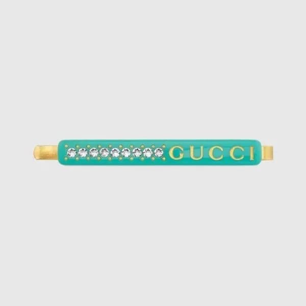 구찌 여성 그린 헤어핀 - Gucci Womens Green Hairpin - acc687… - 1