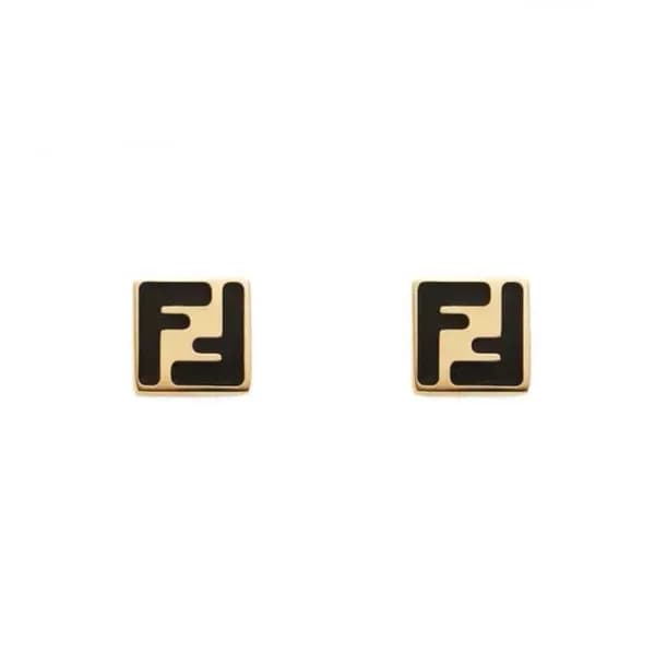 펜디 여성 옐로우 골드 이어링 - Fendi Womens Yellow-gold Earrin… - 1