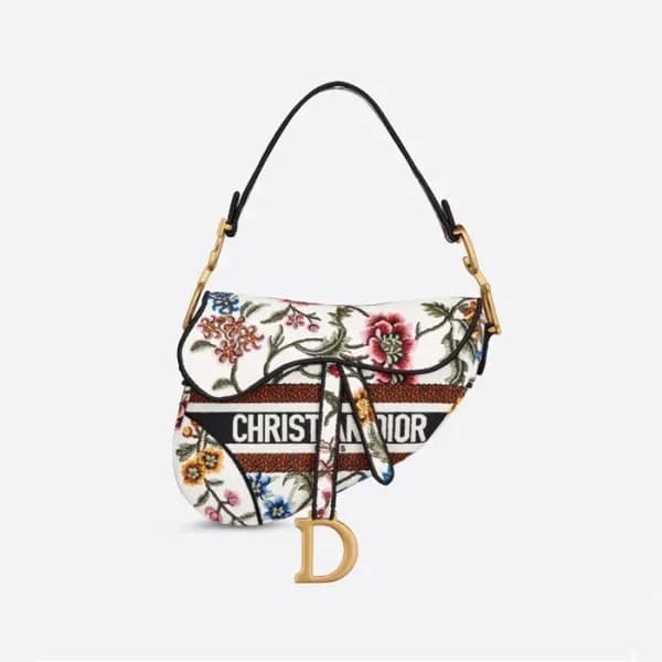 디올 여성 화이트 새들백 - Dior Womens White Saddle Bag - dib… - 1