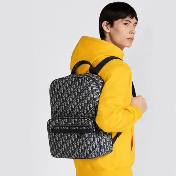 디올 남성 오블리크 백팩 - Dior Mens Oblique Back Pack - dib4… - 1