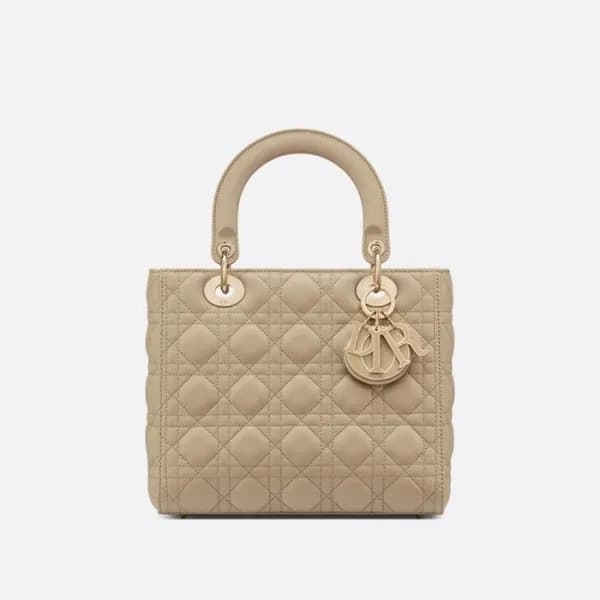 디올 여성 베이지 레이디 백 - Dior Womens Beige Lady Bag - dib… - 1