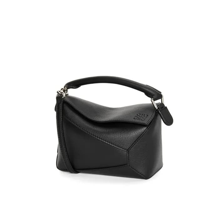로에베 여성 스몰 블랙 퍼즐백 - Loewe Womens Black Puzzle Small… - 1