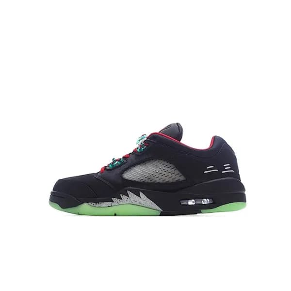 나이키 남성 블랙 스니커즈 - Nike Air Jordan Retro 5 Mens Snea… - 1