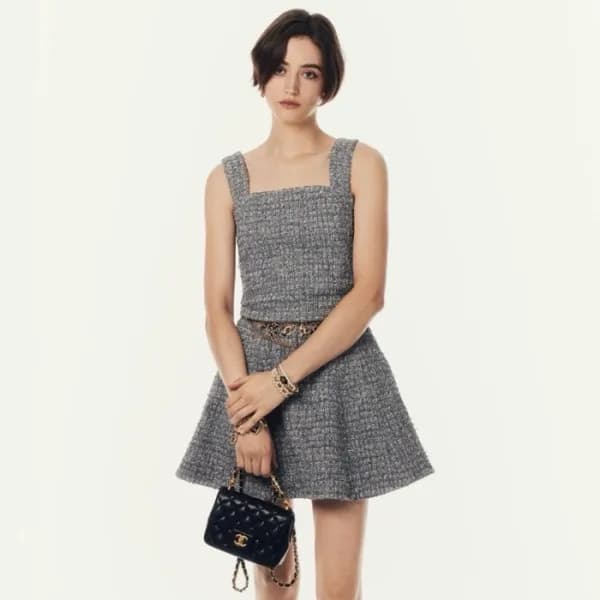 샤넬 여성 24p 블랙 숄더백 - Chanel Womens Black 24p Bag - c… - 1