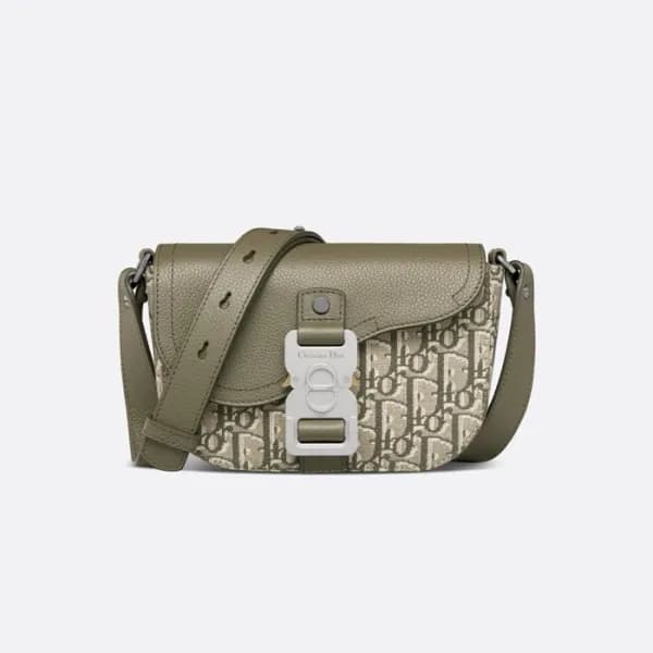 디올 남성 오블리크 그레이 크로스 백 - Dior Mens Oblique Cross Bag… - 1