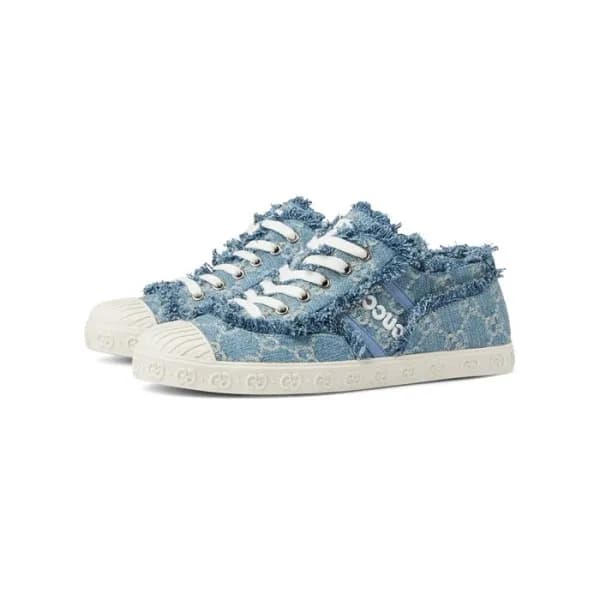 구찌 남/녀 블루 스니커즈 - Gucci Unisex Blue Sneakers - gus6… - 1