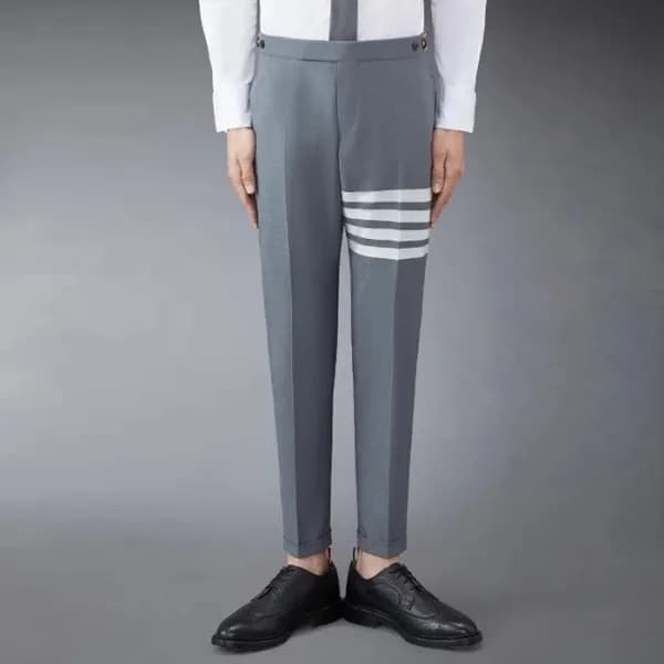 톰브라운 남성 클래식 슬랙스 - Thom Browne Mens Classic Slacks … - 1