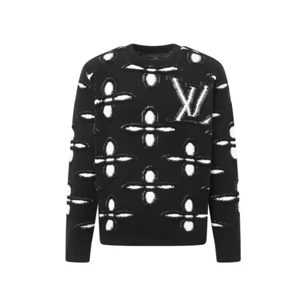 루이비통 남성 라운드 스웨터 - Louis vuitton Mens Round Sweater… - 1