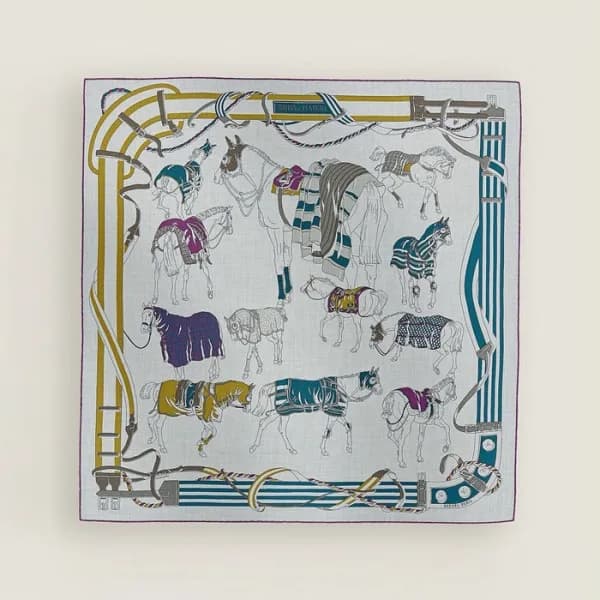 에르메스 여성 실크 스카프 - Hermes Womens Silk Scarf - acc308… - 1