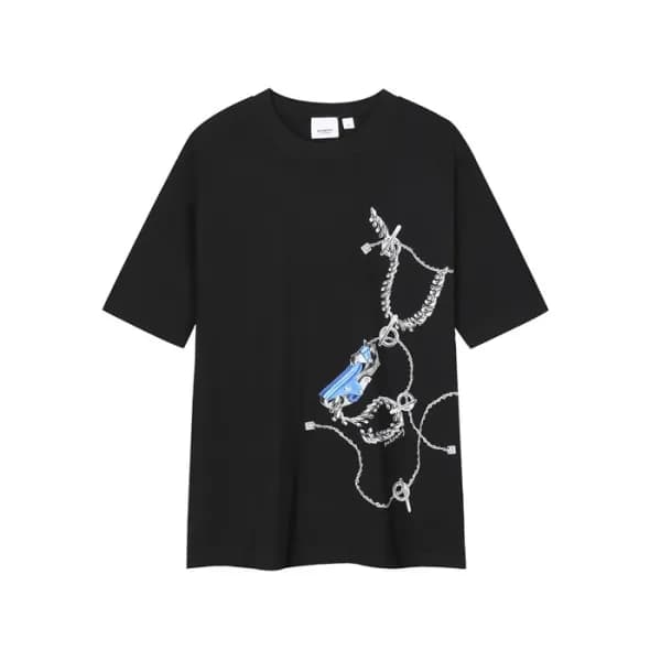 프라다 남성 라운드 반팔티 - Prada Mens Round Tshirt - prc4939… - 1