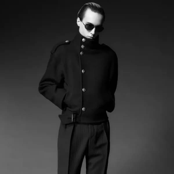 입생로랑 남성 베이직 자켓 - Saint Laurent Mens Basic Jacket -… - 1