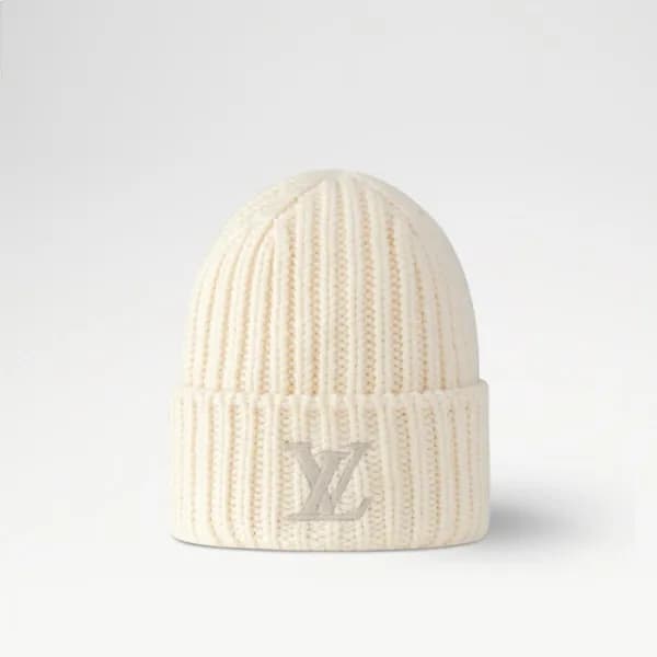 루이비통 여성 아이보리 비니 - Louis vuitton Womens Ivory Beani… - 1