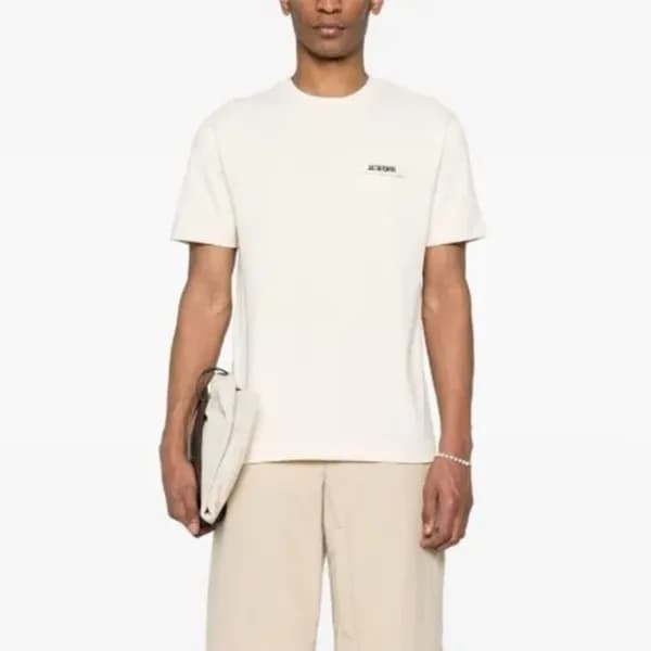 자크뮈스 남성 라운드 반팔티 - Jacquemus Mens Round Tshirt - ja… - 1