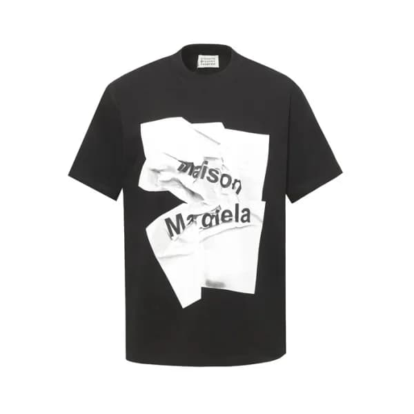 메종 마르지엘라 남성 라운드 반팔 티셔츠 - Maison Margiela Mens Roun… - 1