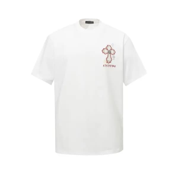 크롬하츠 남성 라운드 반팔티 - Chrom Hearts Mens Round Tshirt -… - 1
