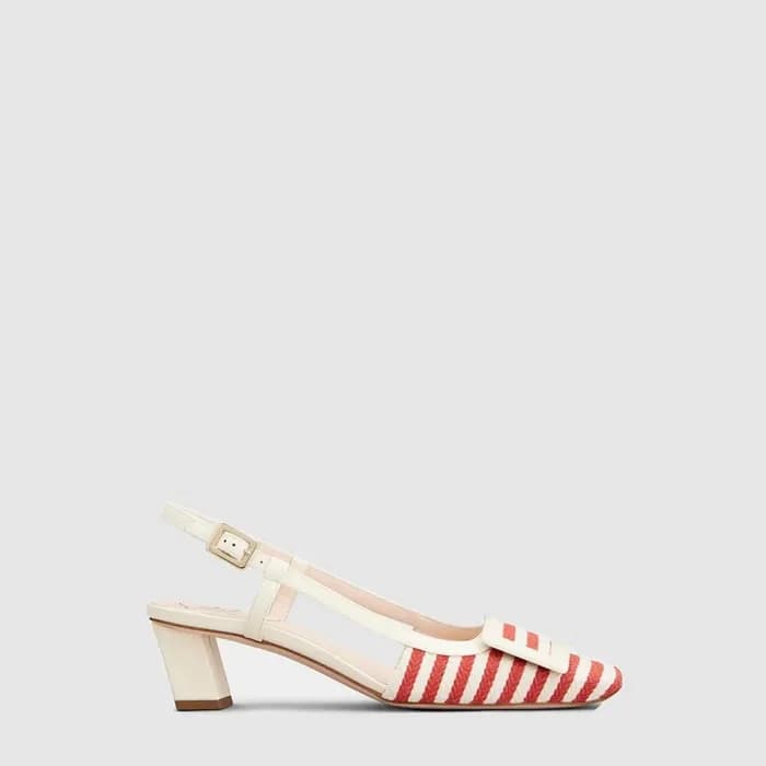 로저비비에 여성 벨 비비에 슬링백 펌프스 - Roger Vivier Womens Belle… - 1
