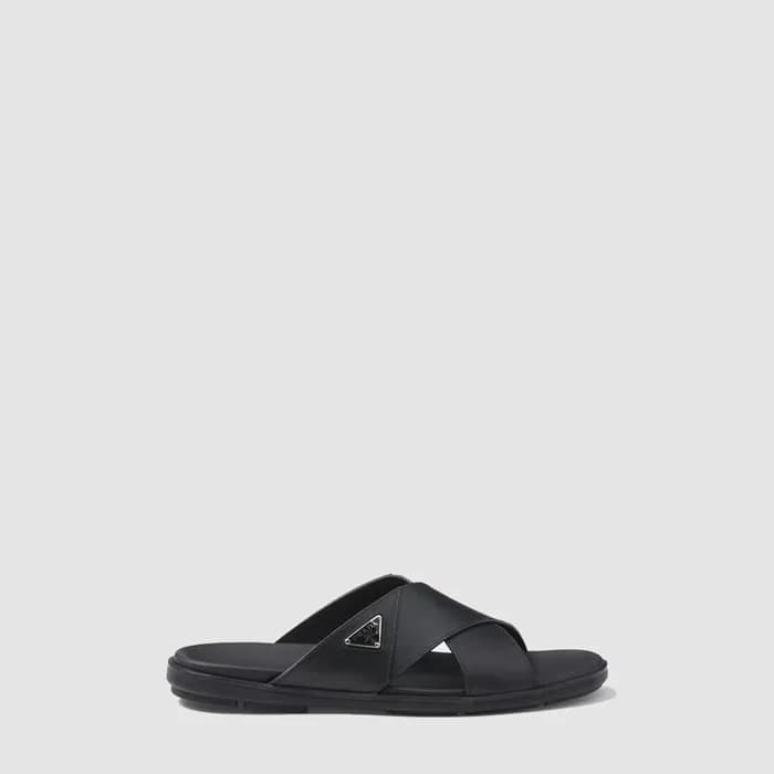프라다 남성 크리스크로스 샌들 - Prada Mens Crisscross Sandals -… - 1