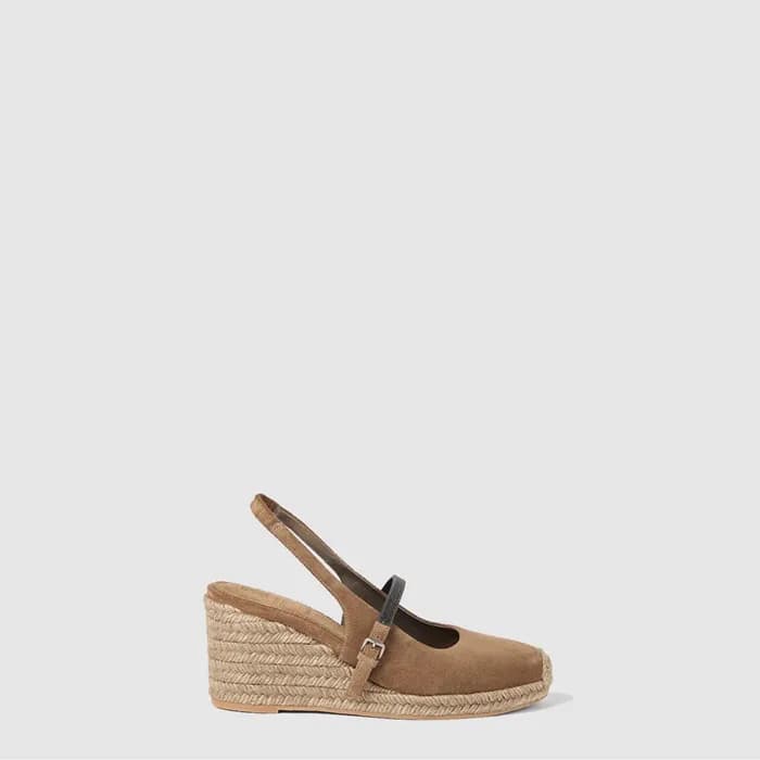 브루넬로 쿠치넬리 여성 에스파드릴 웨지힐 - Brunello Cucinelli Espadr… - 1