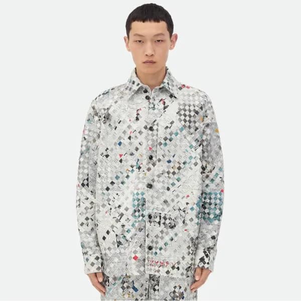 보테가 베네타 남성 가죽 자켓 - Bottega veneta Mens Leather Jac… - 1