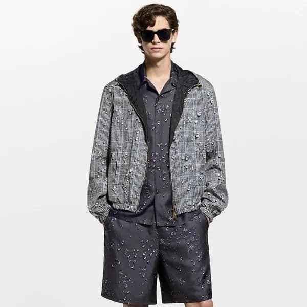 루이비통 남성 모노그램 리버서블 윈드브레이커 - Louis vuitton Mens Mono… - 1