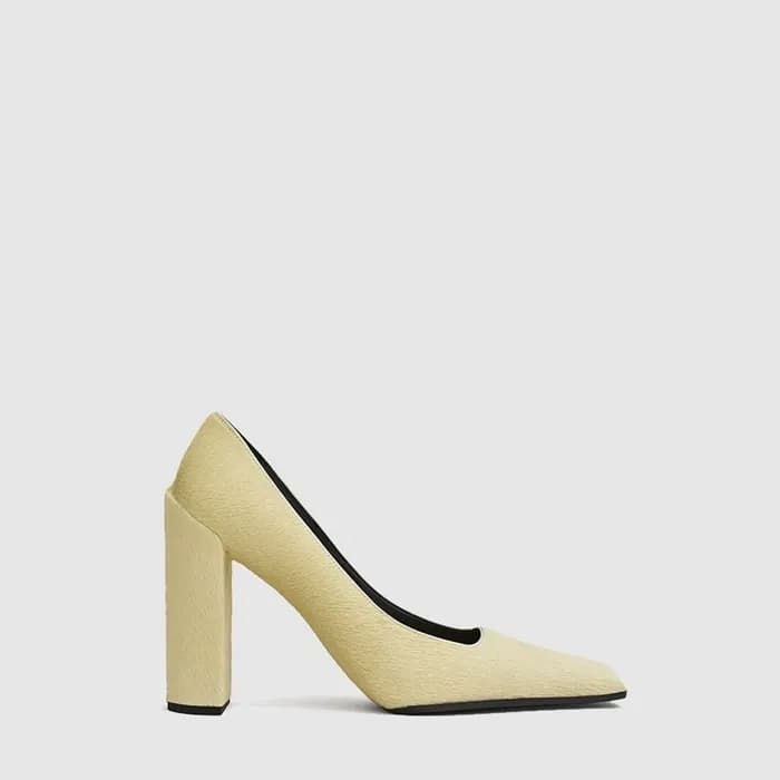 알라이아 여성 스퀘어 헤어카프 펌프스 - Alaia Womens Square Hair Ca… - 1